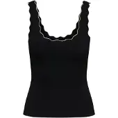 JDY Gebreide top 'JDYNANNA' zwart