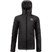 Ortovox - Women's Swisswool Zinal Jacket - Isolatiejack S, zwart
