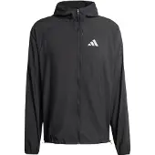 Adidas Trainingsjack 'Adi365 Running Essentials' zwart / wit