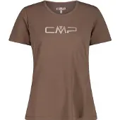 CMP T-shirt met ronde hals met logo dames