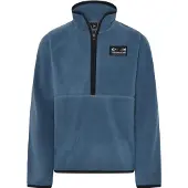 Didriksons Rubi, fleecetrui, junior, blauw