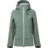 Vaude - Women's Croz Alpine 3L Jacket - Regenjas 36, groen