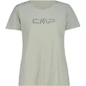 CMP T-shirt met ronde hals met logo dames