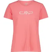 CMP T-shirt met ronde hals met logo dames