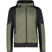 CMP Fleece hooded vest Grid Tech