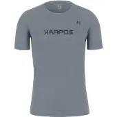 Karpos Loma Evo T-shirt Met Korte Mouwen Grijs XL Man