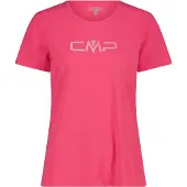 CMP T-shirt met ronde hals met logo dames