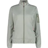 CMP - Women's Jacket Jacquard Double Knitted - Fleecevest 46, grijs