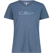 CMP T-shirt met ronde hals met logo dames
