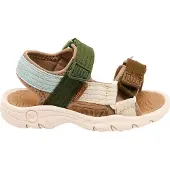 Bisgaard Open schoenen 'Nico' lichtbeige / bruin / kaki / mintgroen