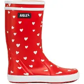 Aigle Boots 'Lolly Pop Play Unisex' rood / zwart / wit