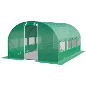 TOOLPORT Tunnelkas 3x4 m, PE-folie, groen
