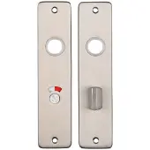 Starx Deurbeslag | Wc-sluitingschild | (Aluminium, RVS)