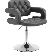 CLP Dublin Lounger - Kunstleer grijs
