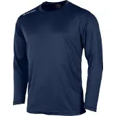 Stanno junior voetbalshirt donkerblauw Sport t-shirt Jongens/Meisjes Polyester Ronde hals - maat 152