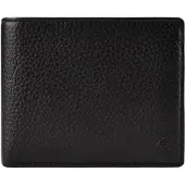 Esquire Portemonnee Texas Trifold RFID Wallet Black Zwart