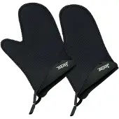 Spring Grips Ovenwanten kort zwart 1 Paar