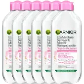 Garnier Skinactive Micellair reinigingswater - 6 x 400 ml - voordeelverpakking Micellair water