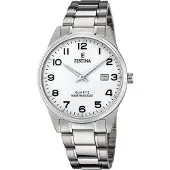 Festina Analoog horloge 'Acero Clasico' wit