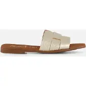 OH MY SANDALS Slippers goud Leer Maat 41