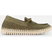Ilse jacobsen Bootschoenen groen Textiel Maat 36