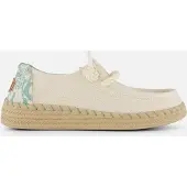 HeyDude Instapper Women Wendy Espadrille Hibiscus Egret / Multi-Schoenmaat 37