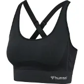 Hummel Sporttop lichtgrijs / zwart