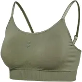 Hummel Sport bh olijfgroen
