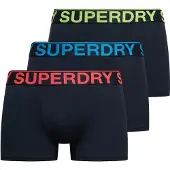 Superdry Boxershorts nachtblauw / neonblauw / neongroen / framboos