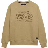 Superdry Sweatshirt sand / bruin