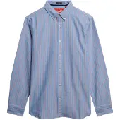 Superdry Overhemd 'Oxford' pastelblauw
