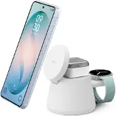 Belkin Boostcharge Pro Draadloos Oplaadstation Qi2 25w - Wit