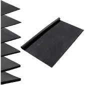 vidaXL Vloermat Zwart 1,2 x 5 m Rubber
