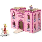 Melissa & Doug Draagbaar Prinsessenkasteel + Figuren