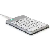 R-Go Tools Numpad Break Numeriek toetsenbord Kabelgebonden Ergonomisch Wit