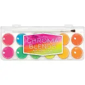 Ooly - Chroma Blends - Neon aquarelverfset - 12 Kleuren met penseel