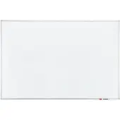 Franken Whiteboard X-tra! Line, wandmontage in staand en liggend formaat, wit geëmailleerd, antimicrobieel, aluminium frame, magnetisch, opbergvak, B 1800 x H 1200 mm, SC3805