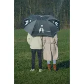 Esschert Design Duoparaplu Met Vogelsilhouet | Vivara | Partner van Vogelbescherming Nederland | Paraplu met afbeelding van vogels | Voor twee personen
