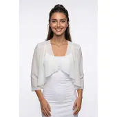 Bonprix Bolero van elegant chiffon maat 50
