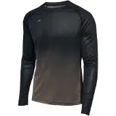 Newline Functioneel shirt 'Beat' bruin / zwart
