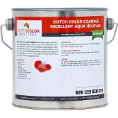 Dutch Color DCC Excellent Aqua Houtlak Hoogglans RAL 9001 | Crèmewit 1L
