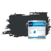 Wixx PRO Aqua Schakelverf Satin RAL 7021 | Zwartgrijs 10L