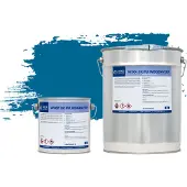 Wixx 2K PU Wegenverf Lijnenverf RAL 5017 | Verkeersblauw 5L