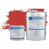 Wixx 2K PU Metaalverf RAL 3020 | Verkeersrood 10L