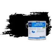 Wixx PRO Aqua Houtlak Gloss RAL 9005 | Gitzwart 5L