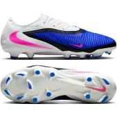 Nike Phantom 6 Low Pro Gras Voetbalschoenen (FG) Blauw Wit Felroze
