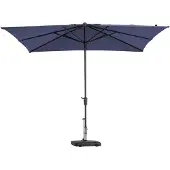 Madison Parasol Syros Luxe Polyester Safier Blue 280 x 280 cm