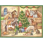Sonstige Verlage Adventskalender In de Stal