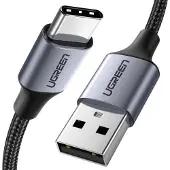 UGREEN USB-C naar USB-A 1m kabel, zwart