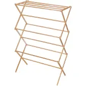 Kipit ZENWOOD houten wasrek, 76 x 36 x 111 cm